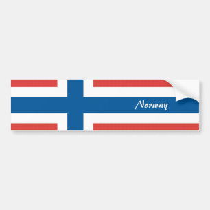 Autocollant De Voiture Drapeau norvégien