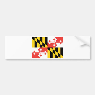 Autocollant De Voiture Drapeau officiel de l'État du Maryland