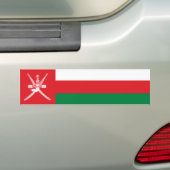 Autocollant De Voiture Drapeau Oman (En voiture)