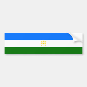 Autocollant De Voiture Drapeau patriotique de Bachkortostan