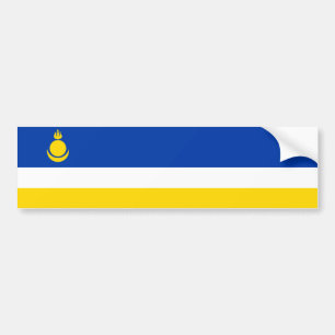 Autocollant De Voiture Drapeau patriotique de Bouriatie