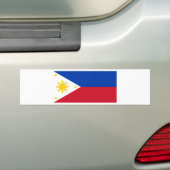 Autocollant De Voiture Drapeau philippin (En voiture)