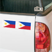 Autocollant De Voiture Drapeau philippin (Sur camion)