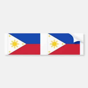 Autocollant De Voiture Drapeau philippin