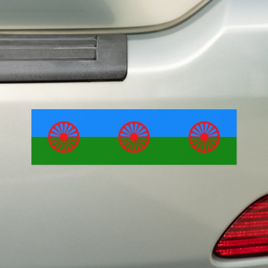 Autocollant De Voiture Drapeau romani (En voiture)
