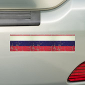 Autocollant De Voiture Drapeau russe (En voiture)