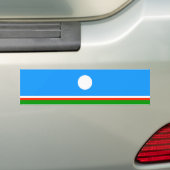 Autocollant De Voiture Drapeau Sakha (En voiture)