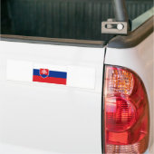 Autocollant De Voiture Drapeau Slovaquie (Sur camion)