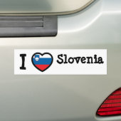 Autocollant De Voiture Drapeau Slovénie (En voiture)