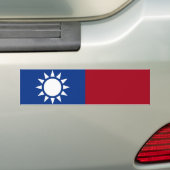 Autocollant De Voiture Drapeau taïwanais (En voiture)