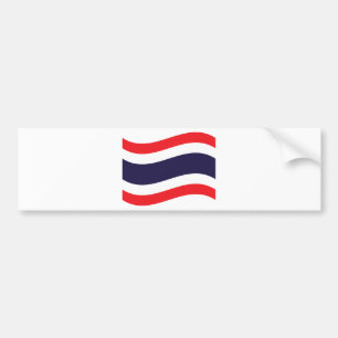 Autocollant De Voiture Drapeau thaïlandais