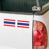 Autocollant De Voiture Drapeau Thaïlande (Sur camion)
