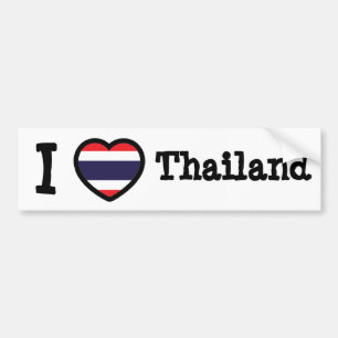 Autocollant De Voiture Drapeau Thaïlande