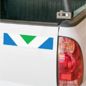 Autocollant De Voiture Drapeau végétal international (Sur camion)