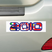 Autocollant De Voiture DRAPEAUX 2010 de pays (En voiture)