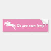 Drôle Saut-vous même cheval saut équestre