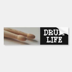 Autocollant De Voiture Drum Life Drummer Drumsticks Cool