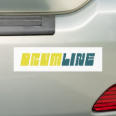 Autocollant De Voiture Drumline rétro (En voiture)