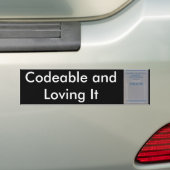 Autocollant De Voiture DSM-IV, Codeable et l'aimer (En voiture)