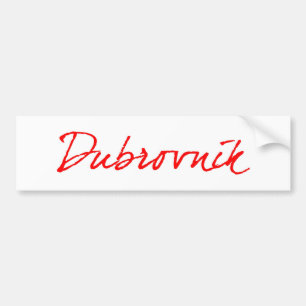 Autocollant De Voiture Dubrovnik