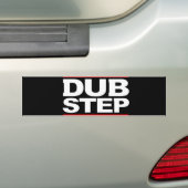 AUTOCOLLANT DE VOITURE DUBSTEP (En voiture)