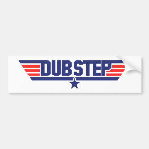 Autocollant De Voiture Dubstep (ailes et étoile)