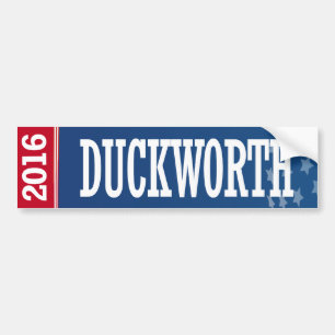 Autocollant De Voiture Duckworth - Tammy Duckworth 2016