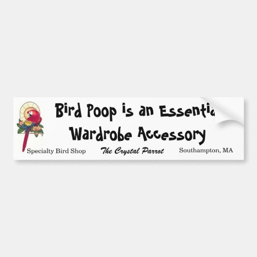 Autocollant De Voiture Dunette d'oiseau de TCP (Devant)