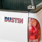 Autocollant De Voiture Dustin Nom Vorname USA Aufkleber Sticker Auto (Sur camion)