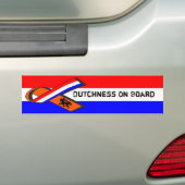 Autocollant De Voiture Dutchness à bord (En voiture)