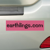 Autocollant De Voiture Earthlings.com (En voiture)