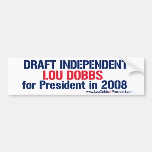 Autocollant De Voiture Ébauche Dobbs 2 (Devant)