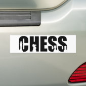 Autocollant De Voiture Échecs (En voiture)