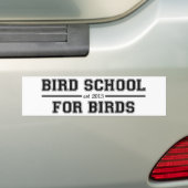 Autocollant De Voiture École d'oiseau qui est pour des oiseaux (En voiture)
