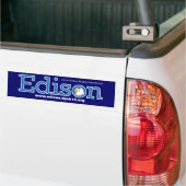 Autocollant De Voiture École primaire Bumpersticker d'Edison (Sur camion)