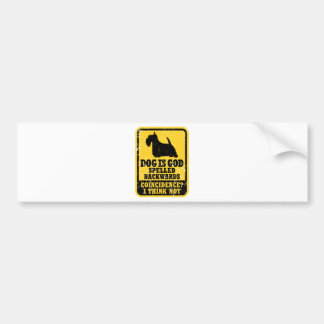 Autocollant De Voiture Écossais Terrier