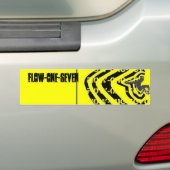 Autocollant De Voiture Écoulement-Un-Sept (En voiture)