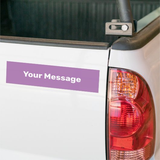 Autocollant De Voiture Écrivez votre lecteur de messages et votre Modèle (Sur camion)