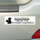 Autocollant De Voiture Écureuil invisible (En voiture)