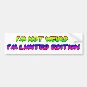 Autocollant De Voiture édition limitée