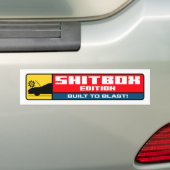 Autocollant De Voiture Édition Shitbox - Conçu pour exploser (En voiture)