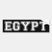 Autocollant De Voiture Égypte (Devant)