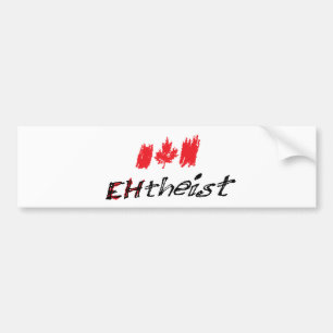 Autocollant De Voiture EHTheist (athée)