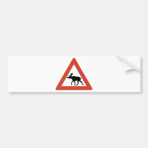 Autocollant De Voiture Élans norvégiens