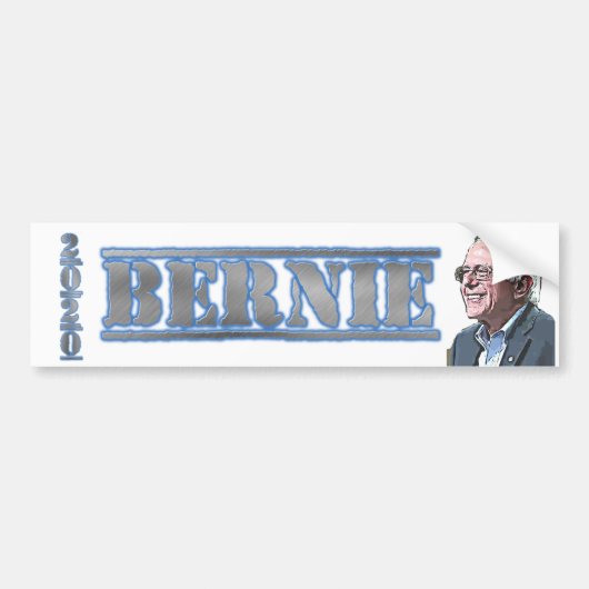 Autocollant De Voiture Élection 2020 Bernie Sanders soutient (Devant)