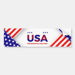 Autocollant De Voiture Élection présidentielle aux États-Unis