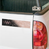 Autocollant De Voiture Élégant faux rose en or confetti image en marbre n (Sur camion)