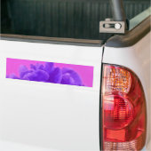 Autocollant De Voiture Elegant Purple Raspberry Floral (Sur camion)