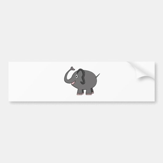 Autocollant De Voiture éléphant (Devant)