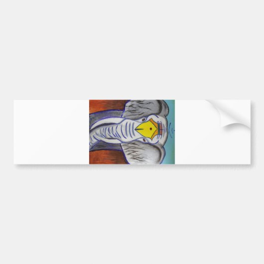 Autocollant De Voiture Eléphant blanc (Devant)